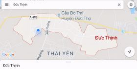 Bản đồ xã Đức Thịnh