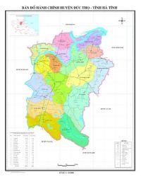 BBản đồ hành chính Đức Thọ