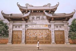 Cổng Tam quan Chùa Bái Đính