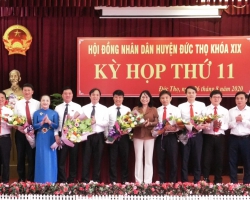 CHỨC DANH MỚI CỦA HUYỆN ĐỨC THỌ