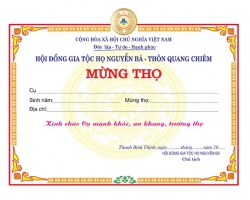 MỪNG THỌ